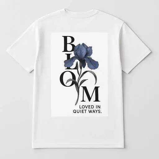 T-Shirts (or you can be creative like Poetry Tees, Bloom Collection, etc.)